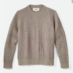 Wills crew neck sweater wool